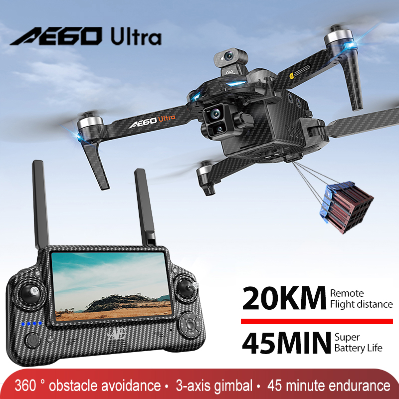 Drone Camera Hd - Drone Profesional AE60 GPS Kamera 8K