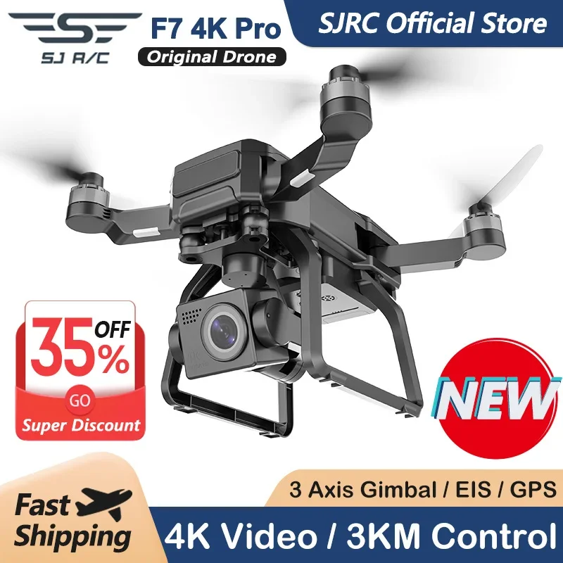 SJRC Drone kamera F7 4K PRO, G - Drone Camera Professional ulasan dan harga